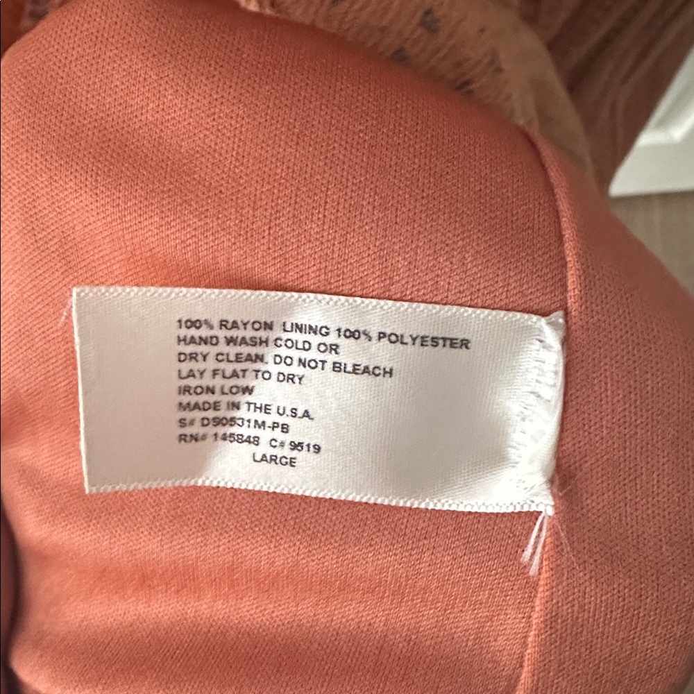 Pinkblush Rust Textured Maxi Dress - Picture 4 of 9